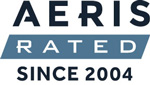 Graphic saying AERIS rated since 2004