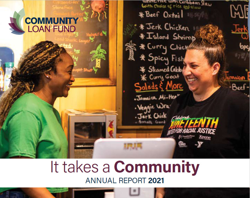 New Hampshire Community Loan Fund 2021 annual report cover